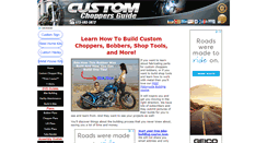 Desktop Screenshot of custom-choppers-guide.com
